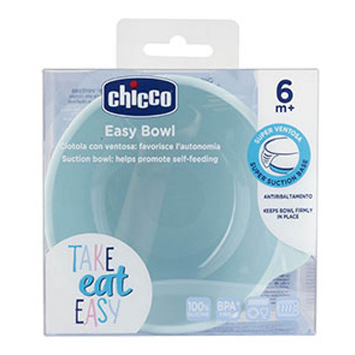 Silicone Suction Bowl Teal 6M+ – additional view 3